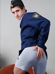 Young russian sailor masturbation set